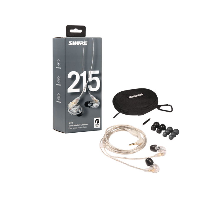 Shure SE215 耳道式耳機 IEM 監聽耳機 - 產品圖片 3