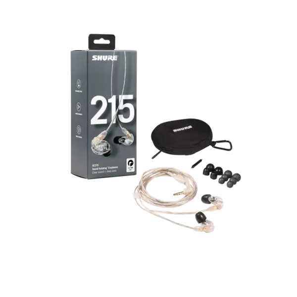 Shure SE215 耳道式耳機 IEM 監聽耳機 - 產品圖片 3