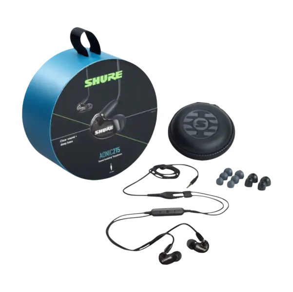 Shure AONIC 215 耳道式耳機 線控版 IEM 監聽耳機 - 產品圖片 3