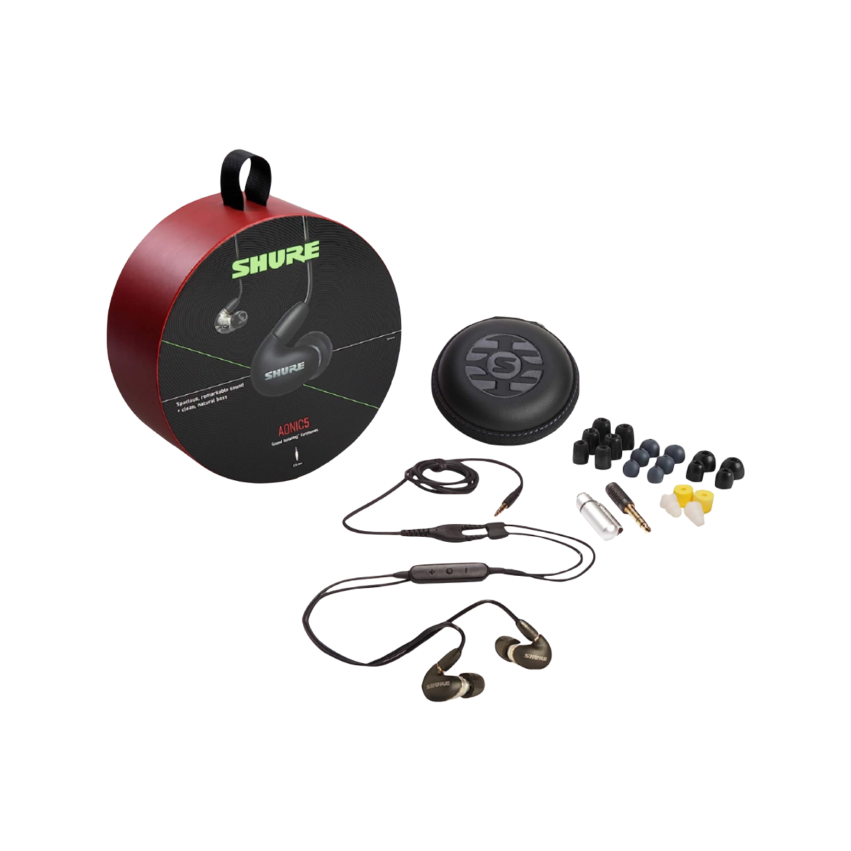 Shure AONIC 5 耳道式耳機 AONIC5 線控版 IEM 監聽耳機 - 產品圖片 3
