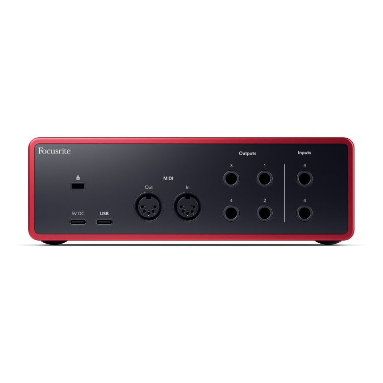 Focusrite Scarlett 4i4 4th 錄音介面 - 產品圖片 3