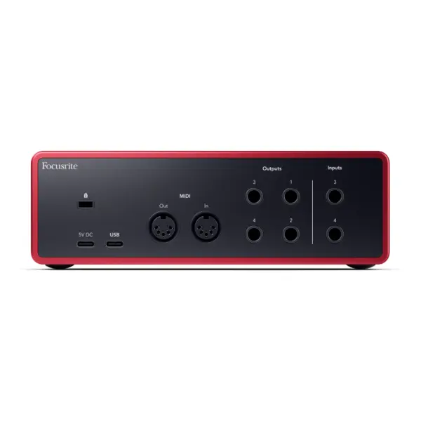 Focusrite Scarlett 4i4 4th 錄音介面 - 產品圖片 3