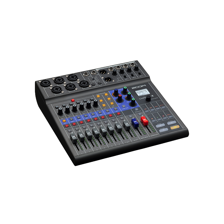 Zoom LiveTrak L-8 混音器／錄音介面 - 產品圖片 3