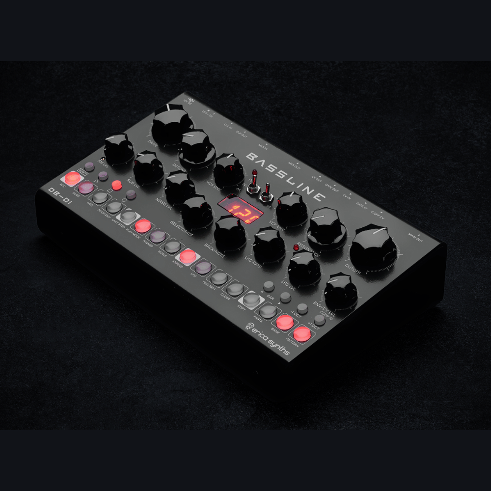 Erica Synths Desktop Bassline DB-01 合成器音源 節奏機 - 產品圖片 3