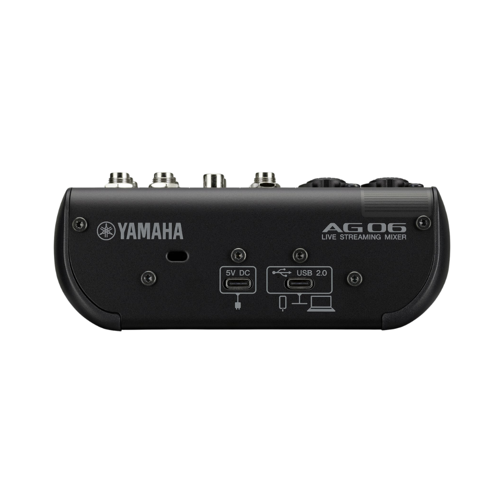 Yamaha AG06 MKII 直播型錄音介面/混音器 MK2 黑色款 聲卡 - 產品圖片 3