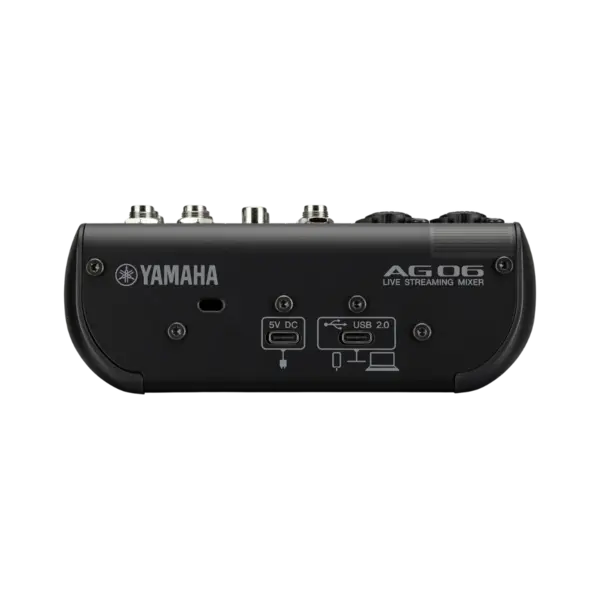 Yamaha AG06 MKII 直播型錄音介面/混音器 MK2 黑色款 聲卡 - 產品圖片 3