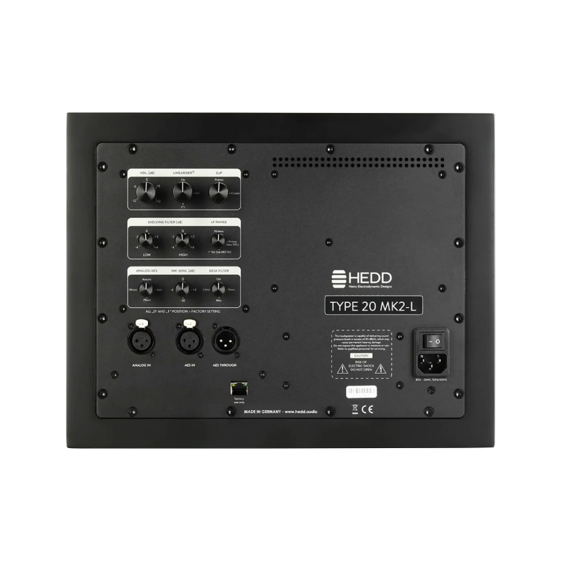 HEDD TYPE 20 MK2 監聽喇叭（黑色單顆） - 產品圖片 3