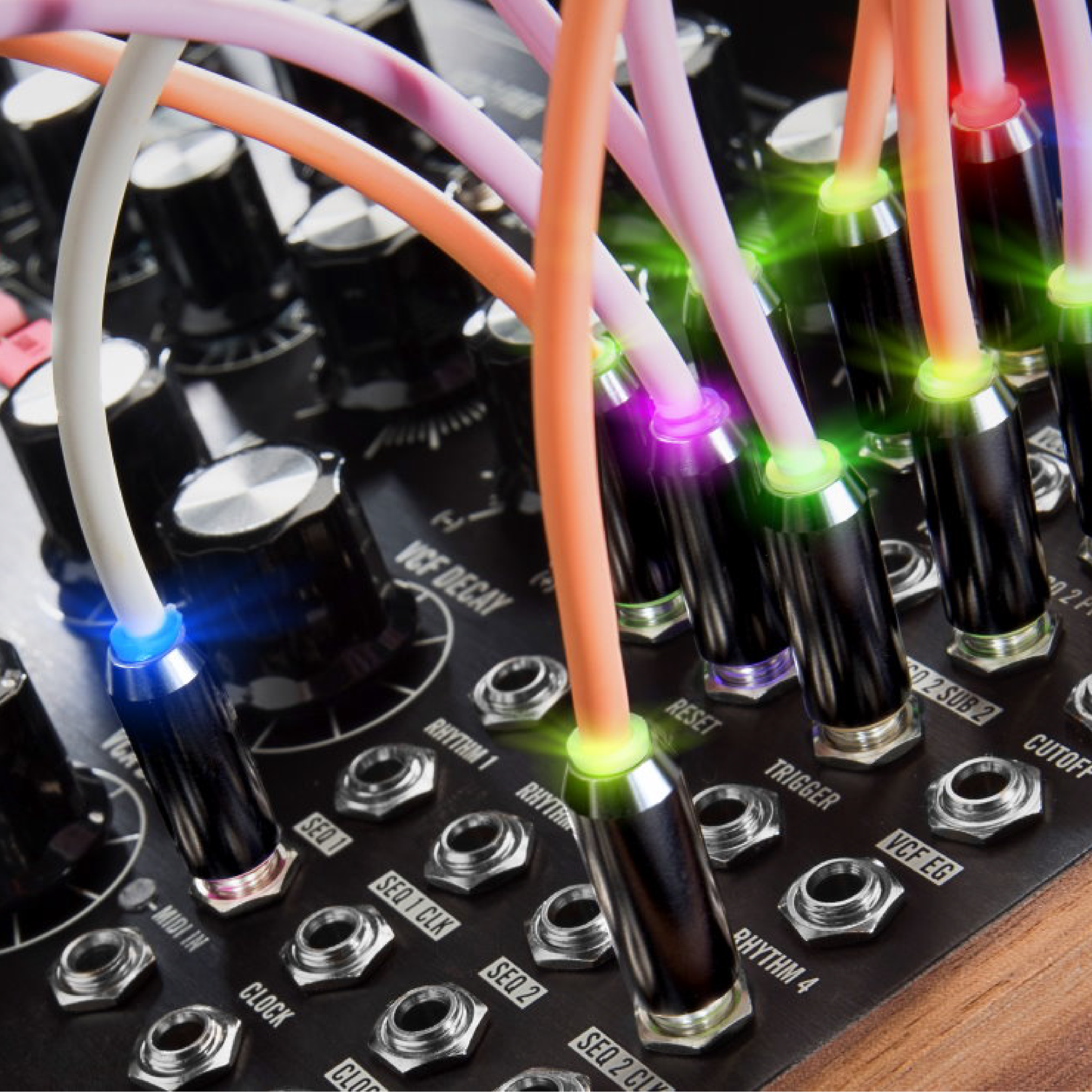 myVolts Halo 3.5 CV Patch Cables 發光音源線 - 產品圖片 3