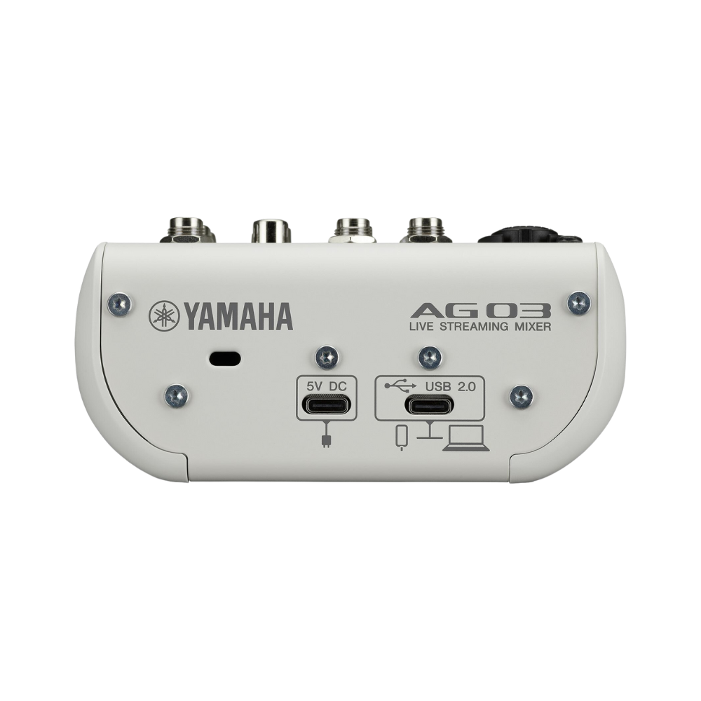 Yamaha AG03 MKII 直播型錄音介面/混音器 MK2 白色款 聲卡 - 產品圖片 3