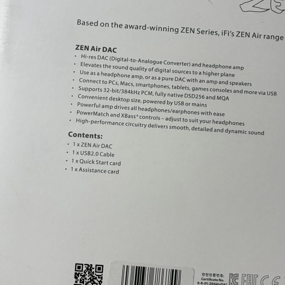 ifi Audio [開封展示品出清] Zen Air DAC USB 發燒級耳機擴大機 - 產品圖片 3