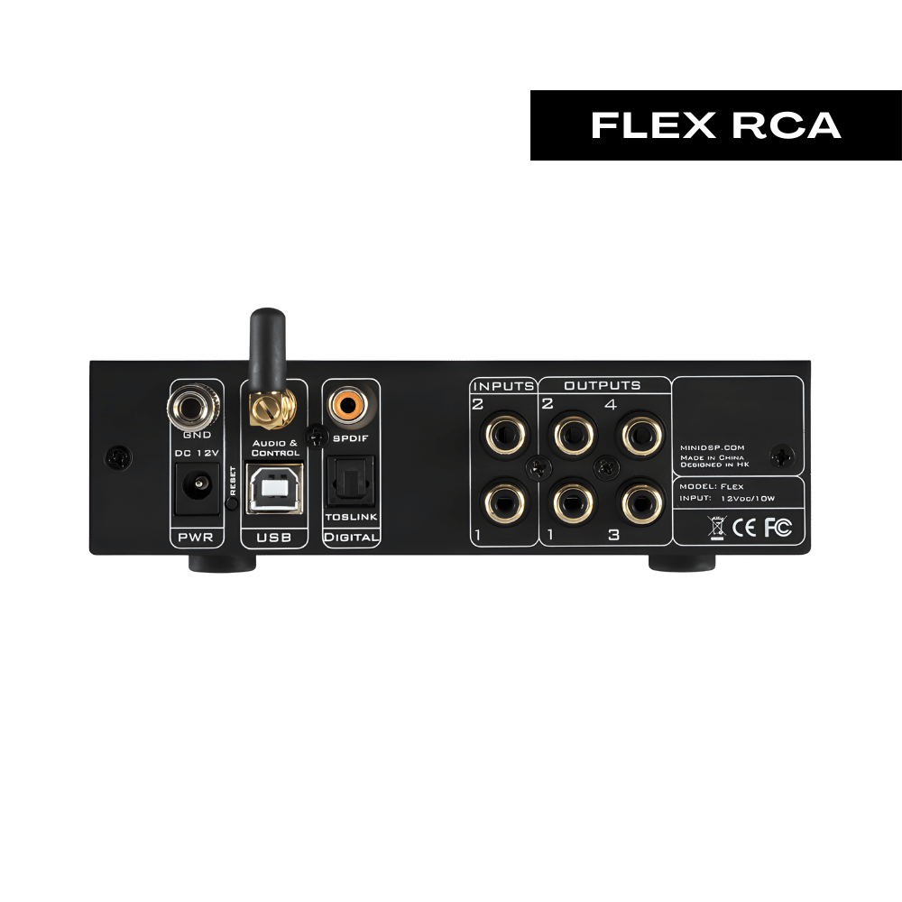 miniDSP Flex DAC 家庭劇院空間校正處理器- DigiLog 聲響實驗室