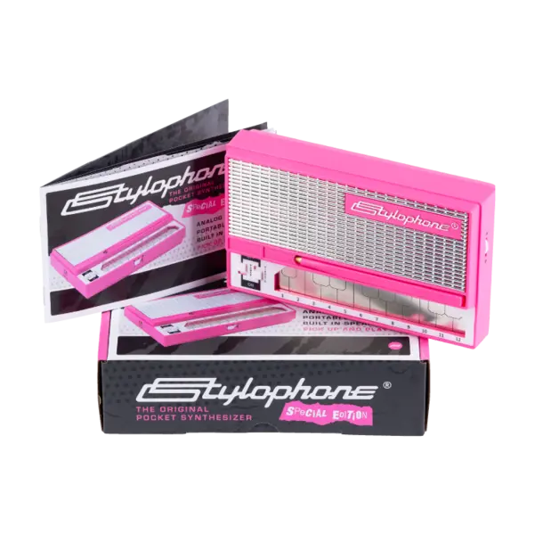 Stylophone S-1 Pink 賽樂瘋掌上型合成器 粉紅色特別版 總代理公司貨 - 產品圖片 3