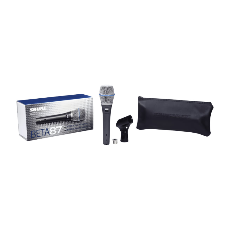 Shure BETA 87C 電容式麥克風 BETA87 C 手持/舞台現場表演麥克風 - 產品圖片 3