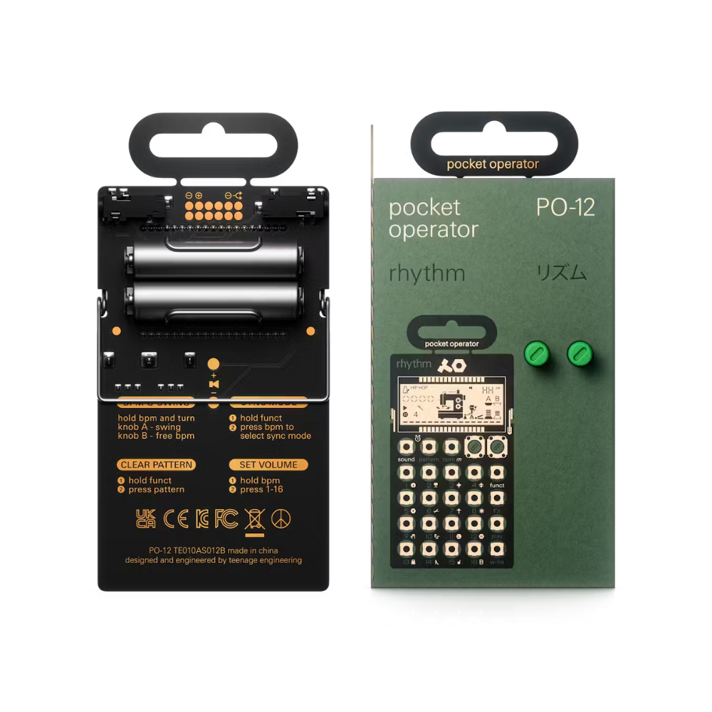 teenage engineering PO-12 鼓機合成器 - 產品圖片 3