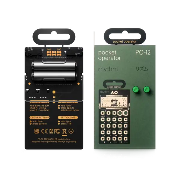 teenage engineering PO-12 鼓機合成器 - 產品圖片 3