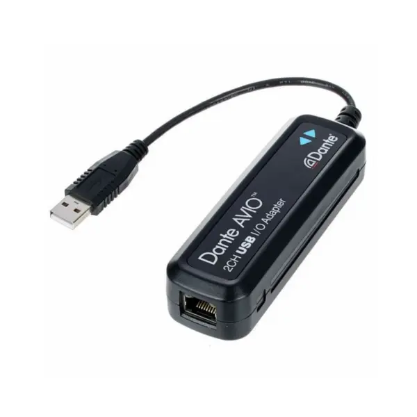 Audinate Dante AVIO USB IO Adapter 2x2 轉接頭 Dante介面 - 產品圖片 3