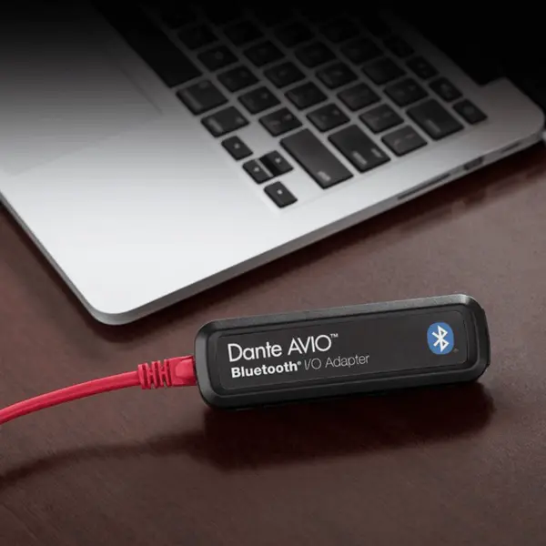 Audinate Dante AVIO Bluetooth IO Adapter 2x1 轉接頭 藍芽Dante介面 - 產品圖片 3
