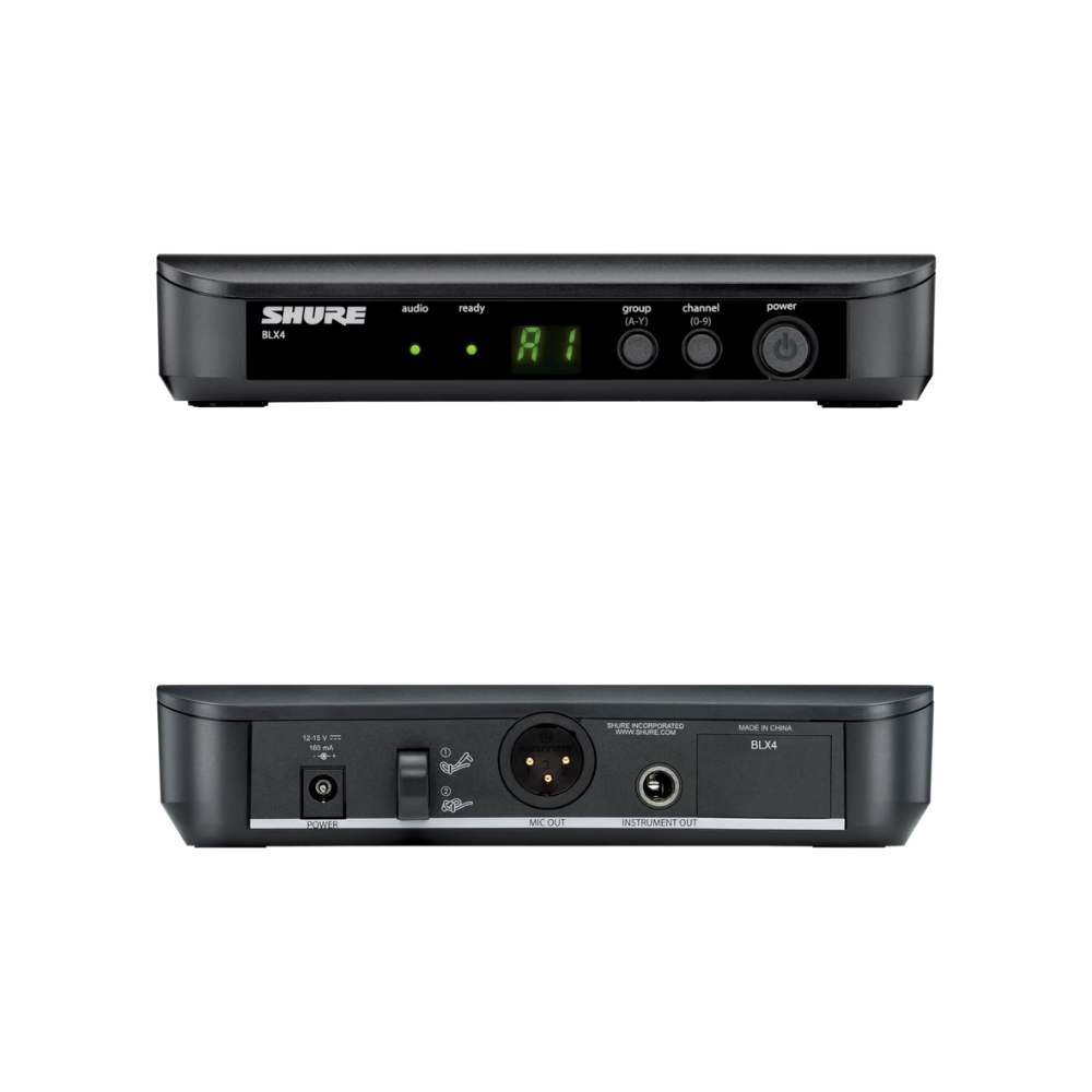Shure BLX14 無線麥克風系統 無線音訊設備 腰包發射器 可加購 CVL BETA98H/C WL185 WL93 SM35 SM31 PGA31 - 產品圖片 3
