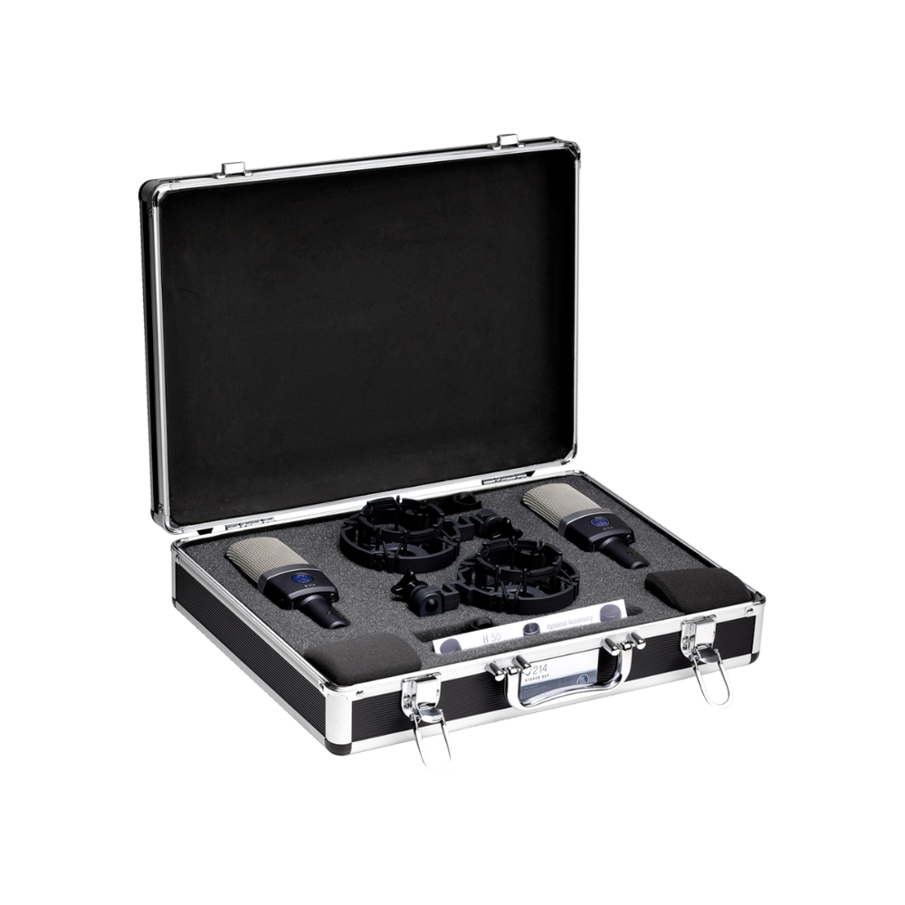 AKG C214 大振膜電容式麥克風（Stereo Kit）立體聲收音套組 - 產品圖片 3