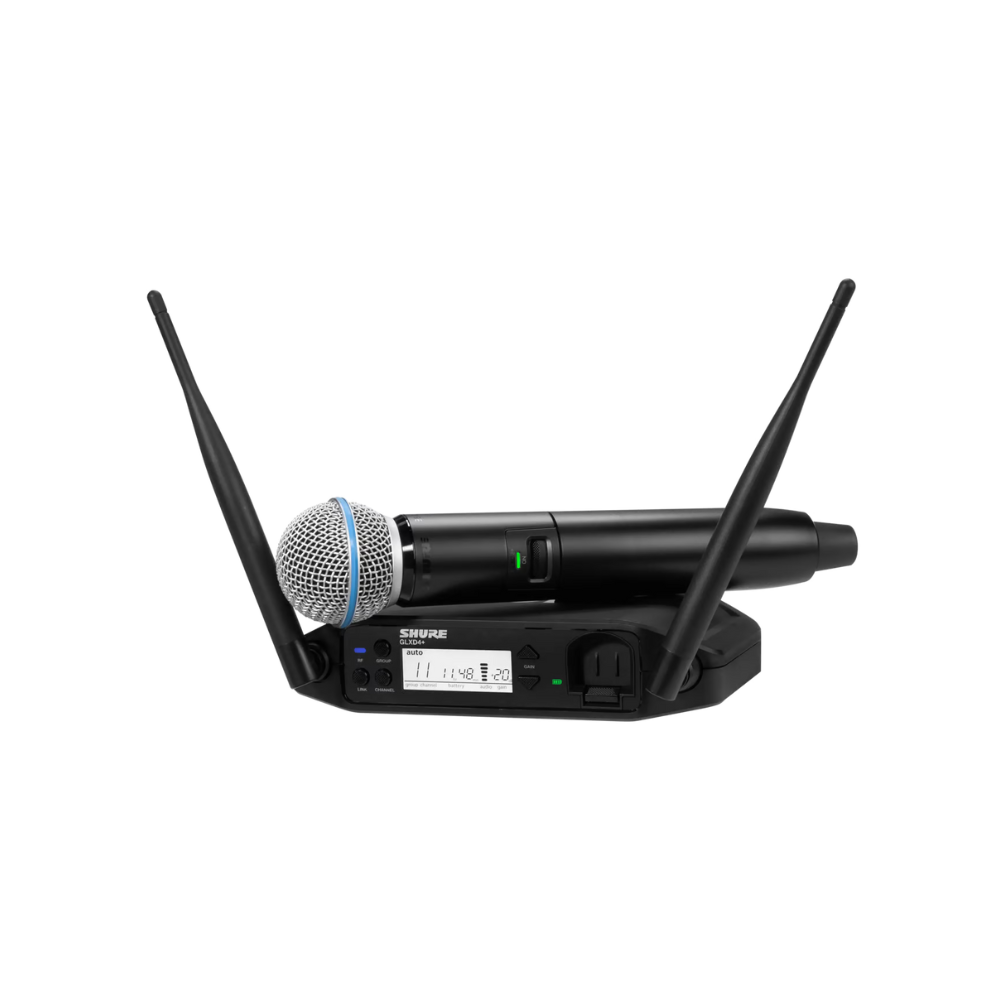 Shure GLXD24+ 無線手持麥克風系統 可選購 SM58 BETA 58A BETA 87A - 產品圖片 3