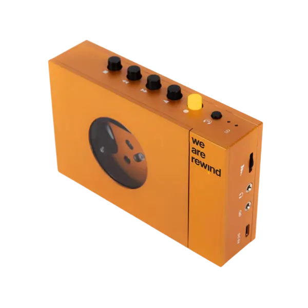 we are rewind Orange Cassette Player Serge 卡帶播放機 - 產品圖片 3