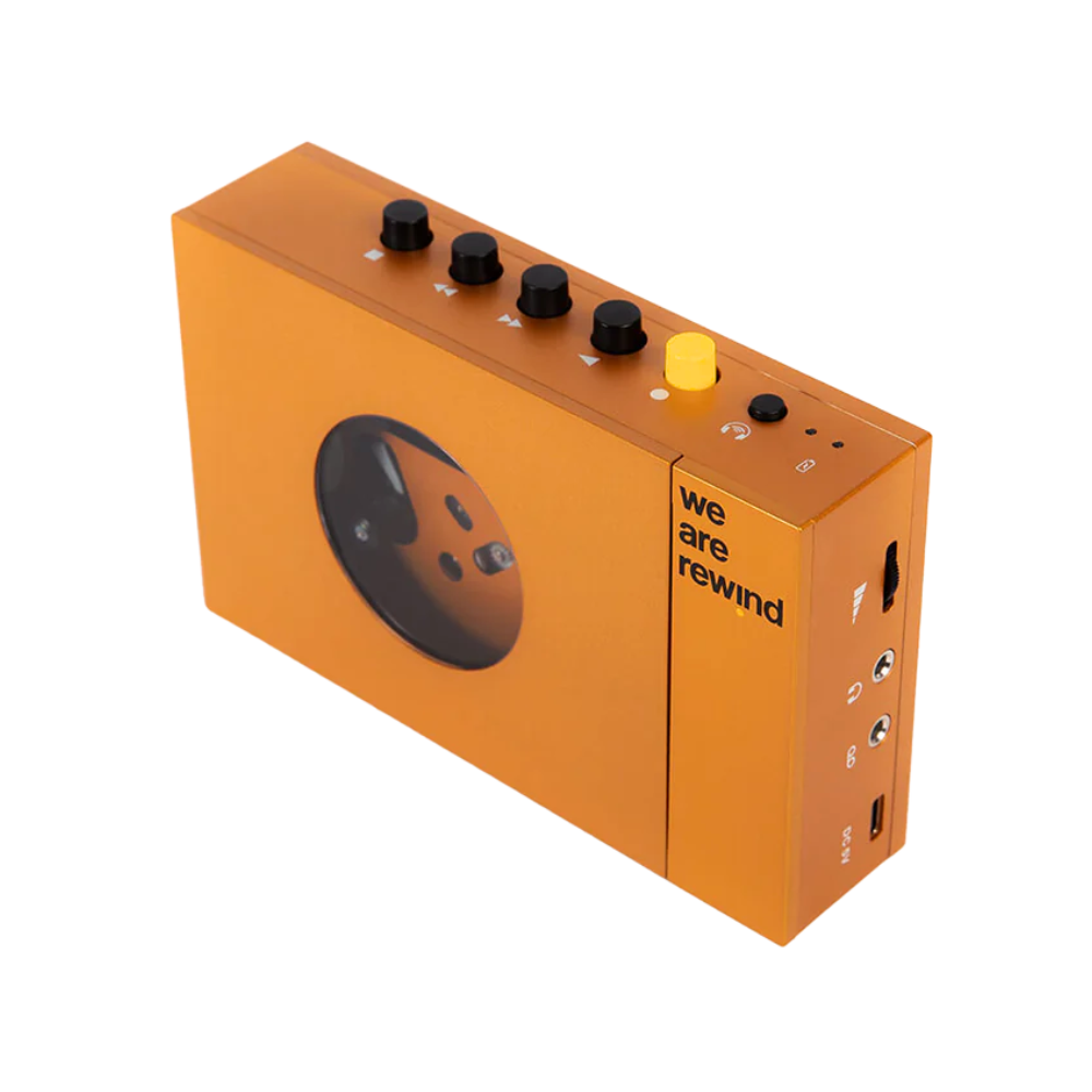 we are rewind Orange Cassette Player Serge 卡帶播放機 - 產品圖片 3
