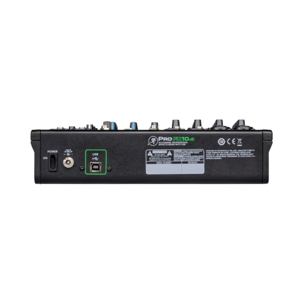 Mackie ProFX10v3 混音器 介面 - 產品圖片 3