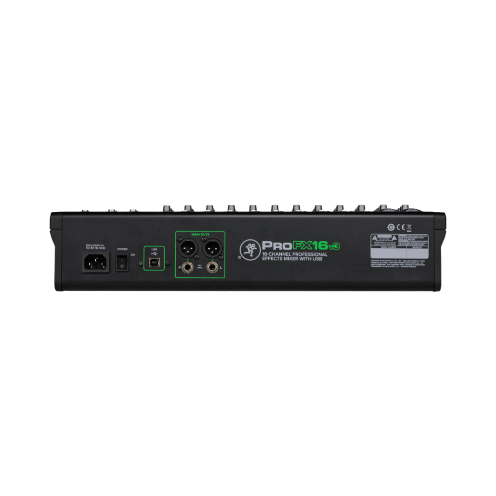 Mackie ProFX16v3 混音器 介面 - 產品圖片 3