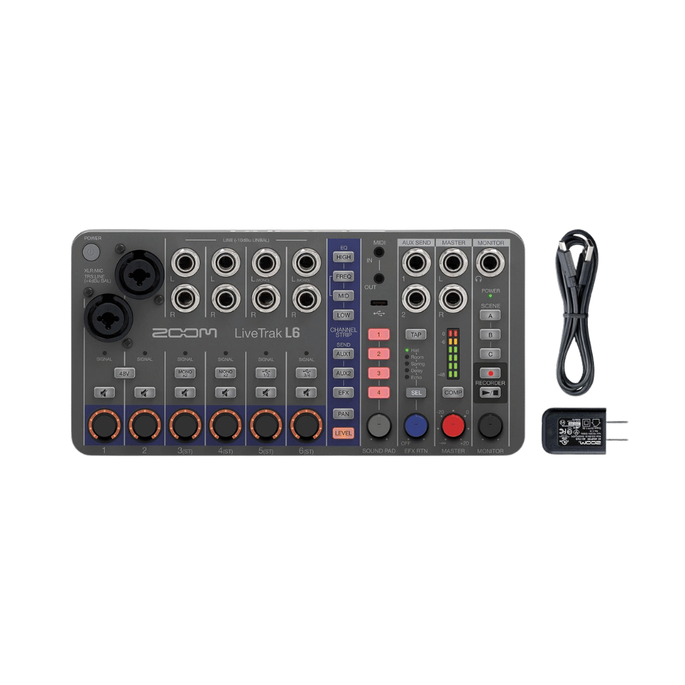Zoom LiveTrak L6 混音器 錄音介面 - Product Image 3