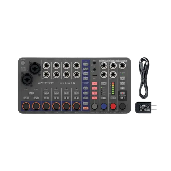 Zoom LiveTrak L6 混音器 錄音介面 - 產品圖片 3