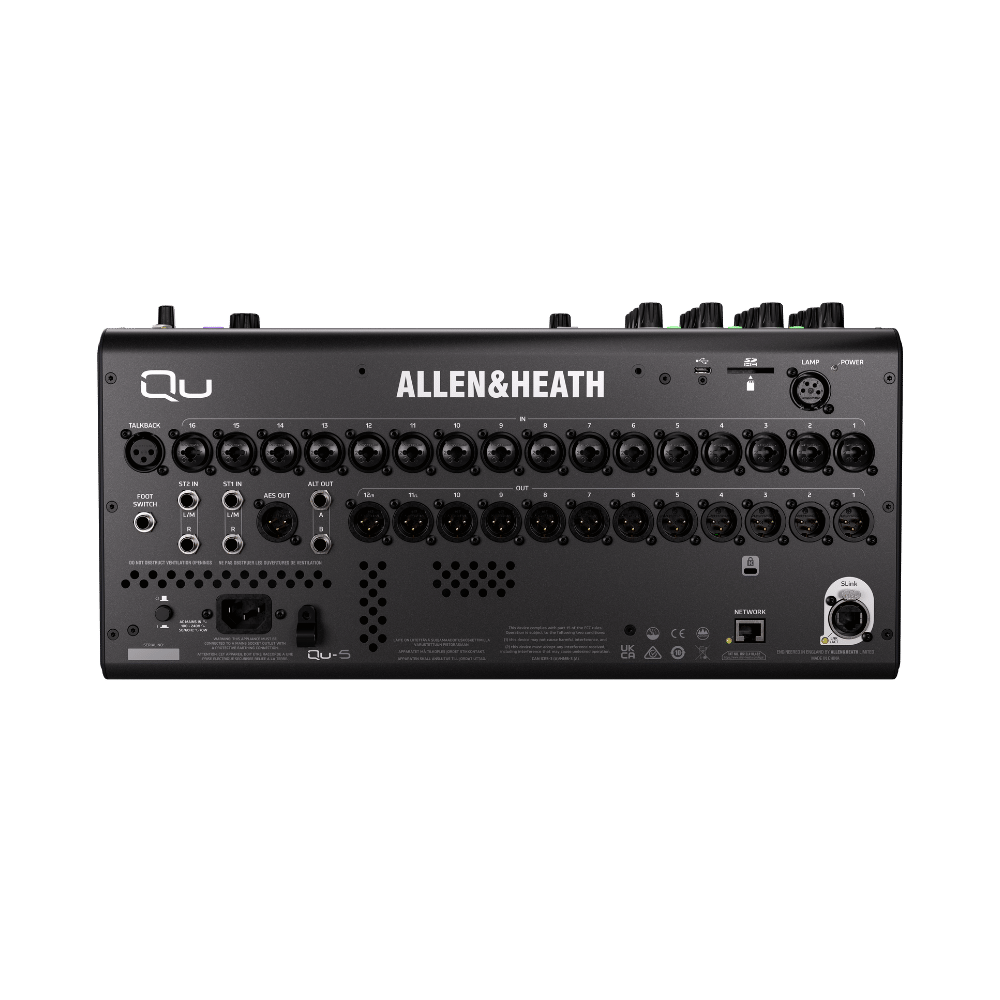 Allen & Heath QU-5 數位混音器 - 產品圖片 3