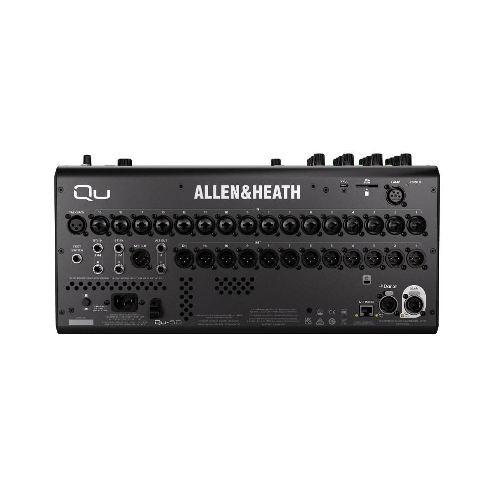 Allen & Heath QU-5D 數位混音器 - 產品圖片 3