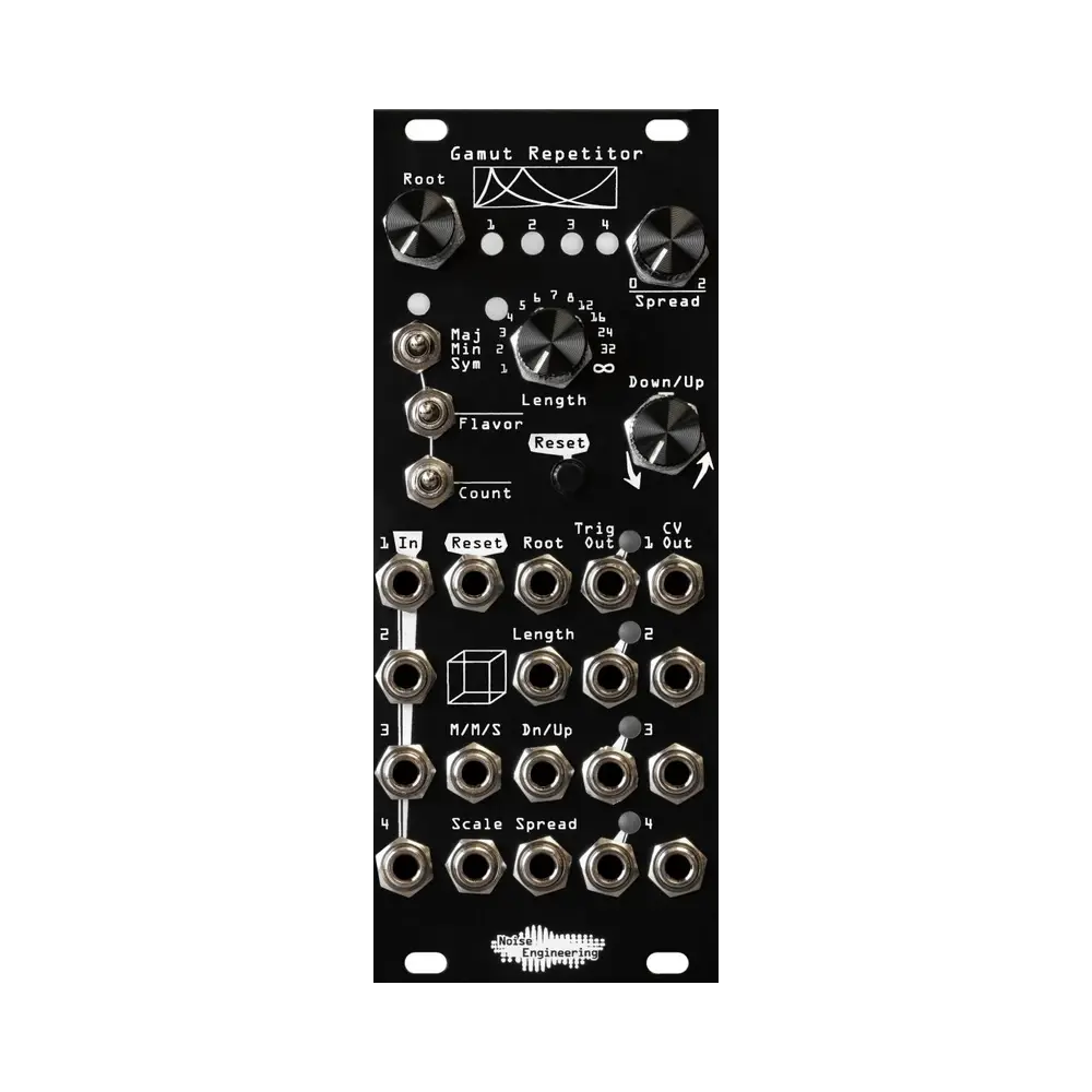 Noise Engineering Gamut Repetitor 四聲道機率量化 CV 序列器 - 產品圖片 3