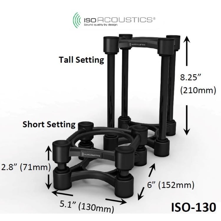 IsoAcoustics ISO-130 監聽喇叭架 ISO130 隔離墊 一對 - 產品圖片 3