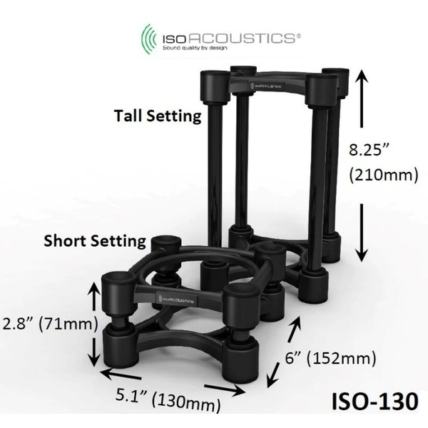 IsoAcoustics ISO-130 監聽喇叭架 ISO130 隔離墊 一對 - 產品圖片 3
