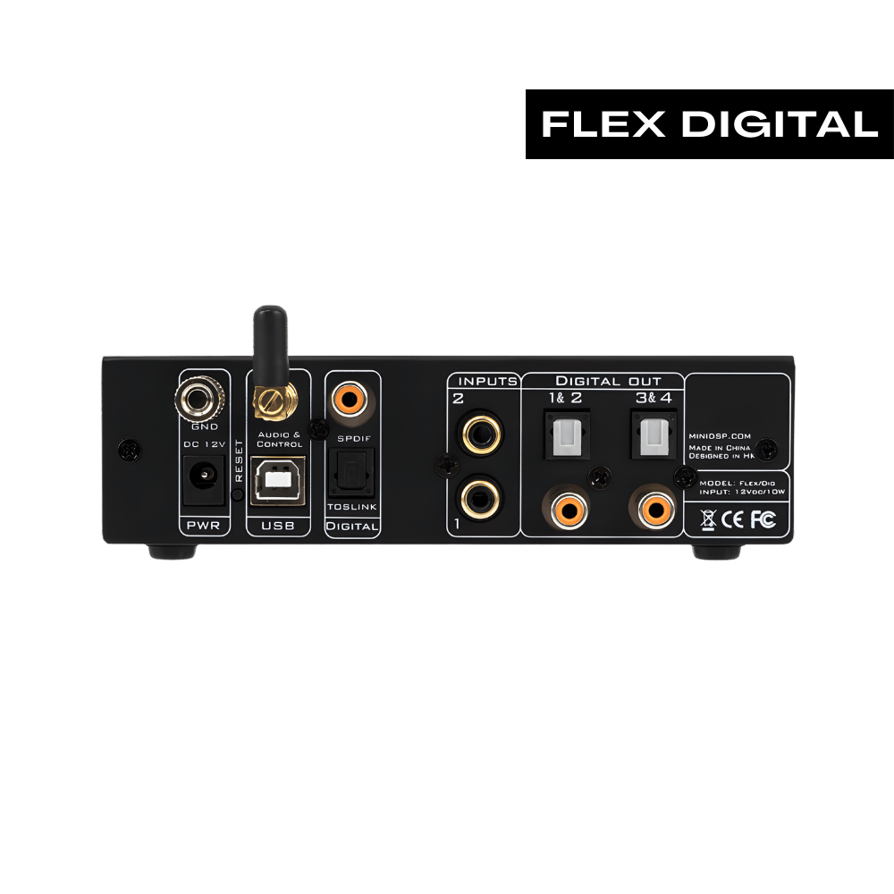 miniDSP Flex DAC 家庭劇院 空間校正處理器 - 產品圖片 4
