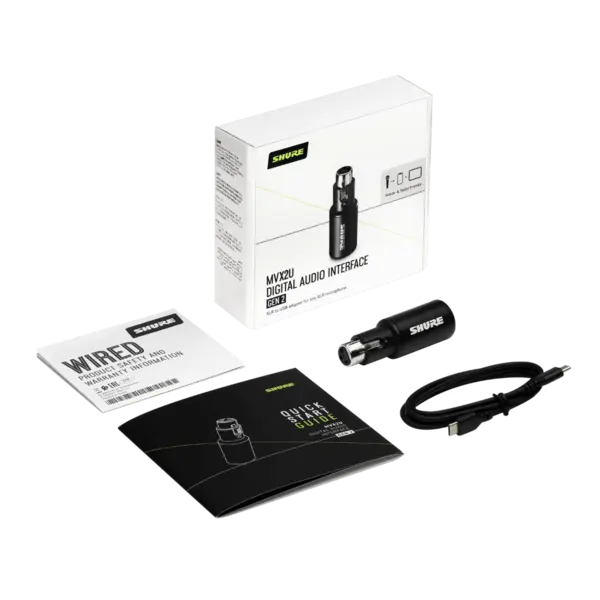 Shure MVX2U Gen 2 隨身錄音介面 - 產品圖片 4