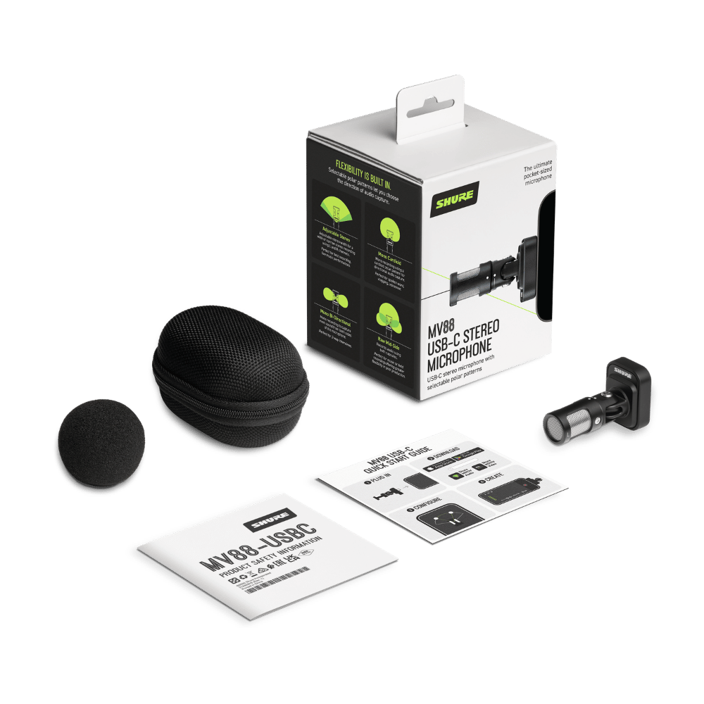 Shure MV88 USB-C 手機專用麥克風 - 產品圖片 4