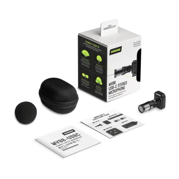 Shure MV88 USB-C 手機專用麥克風 - 產品圖片 4