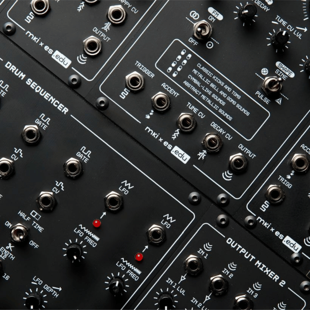 Erica Synths KONSTRUKT-8 EDU DIY Drum System 模組化合成器系統 - 產品圖片 4