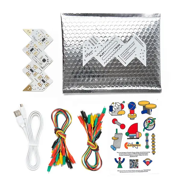 Playtronica Playtron 蔬果觸控 MIDI 控制器 16 點（白色） - 產品圖片 4