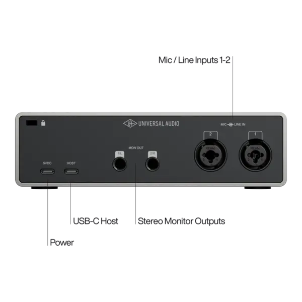 Universal Audio Volt 2 Gen 2 USB-C 錄音介面 第二代 Volt2 - 產品圖片 4